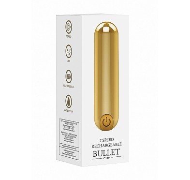 10 Speed Rechargeable Bullet - Gold